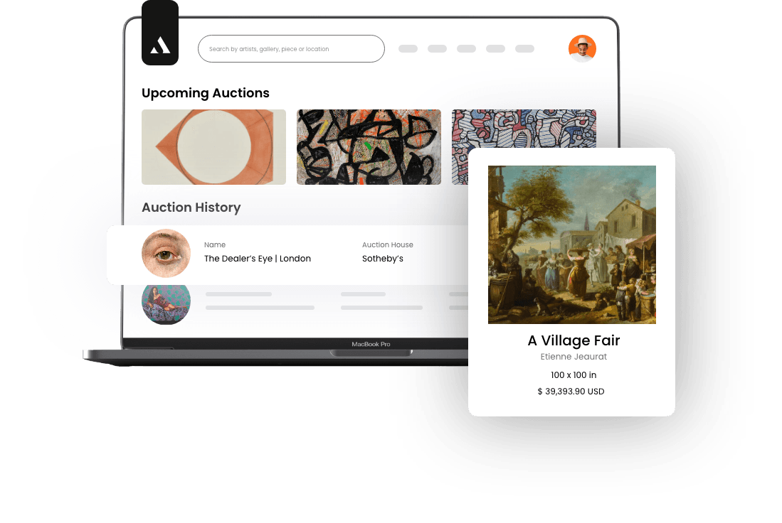 A group of screenshots showing our application on a computer, tablet, and phone.